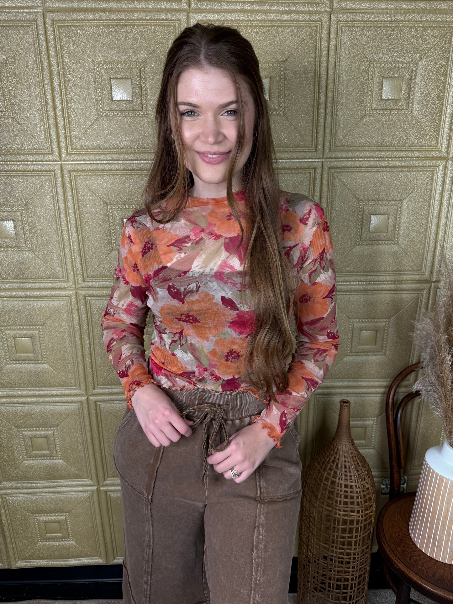 Mesh Printed Top