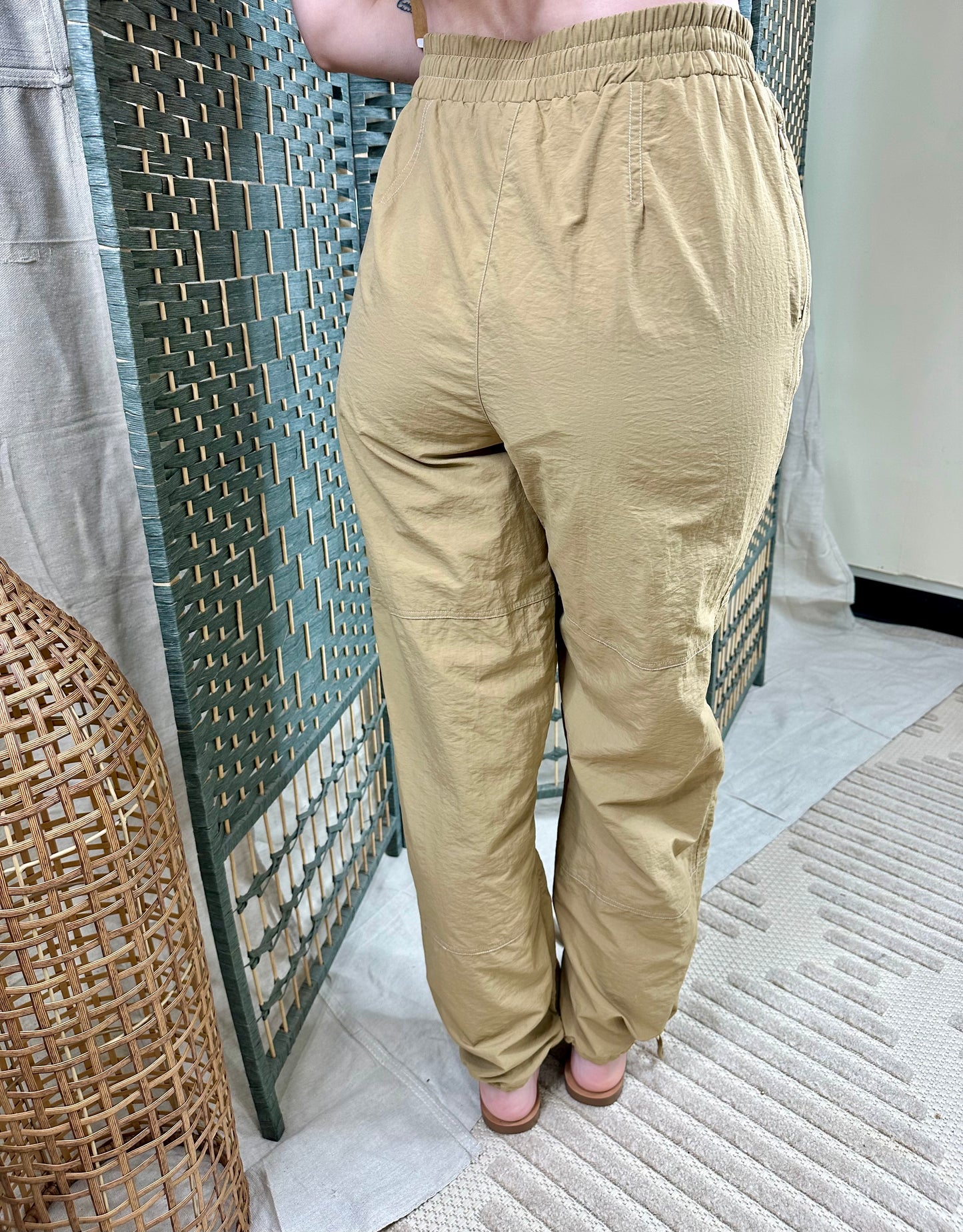 Mesh Cargo Pants